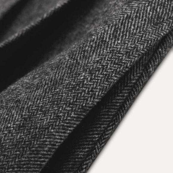 ZARA WOMAN COLLECTION BOX PLEATED MIDI SKIRT - Picture 6 of 8